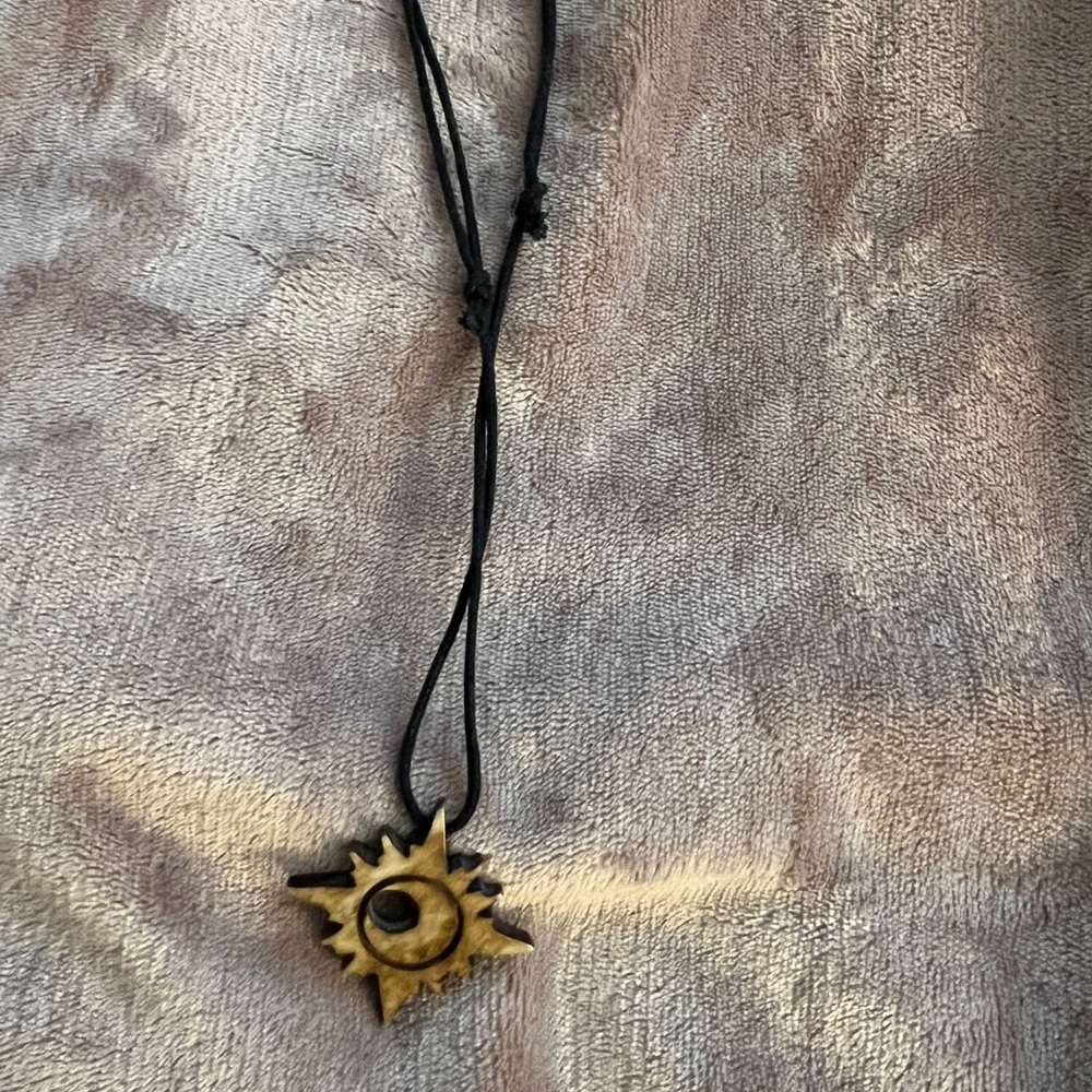 Sun and Moon Pendant Necklace
